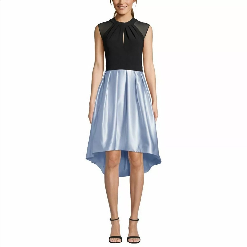 NWT Betsy & Adam Cap-sleeve Hi-low Dress
